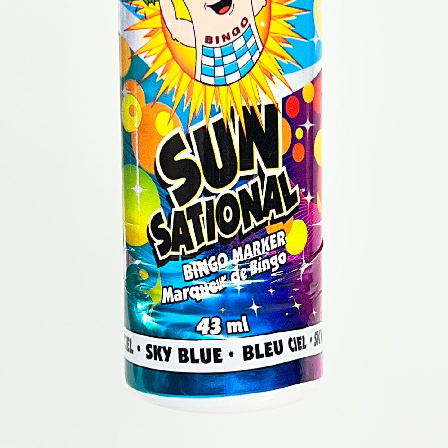 DAB O INK (12 PACK) Sunsational Bingo Marker Bright Ink 43ml/1.4 oz Sky Blue C26