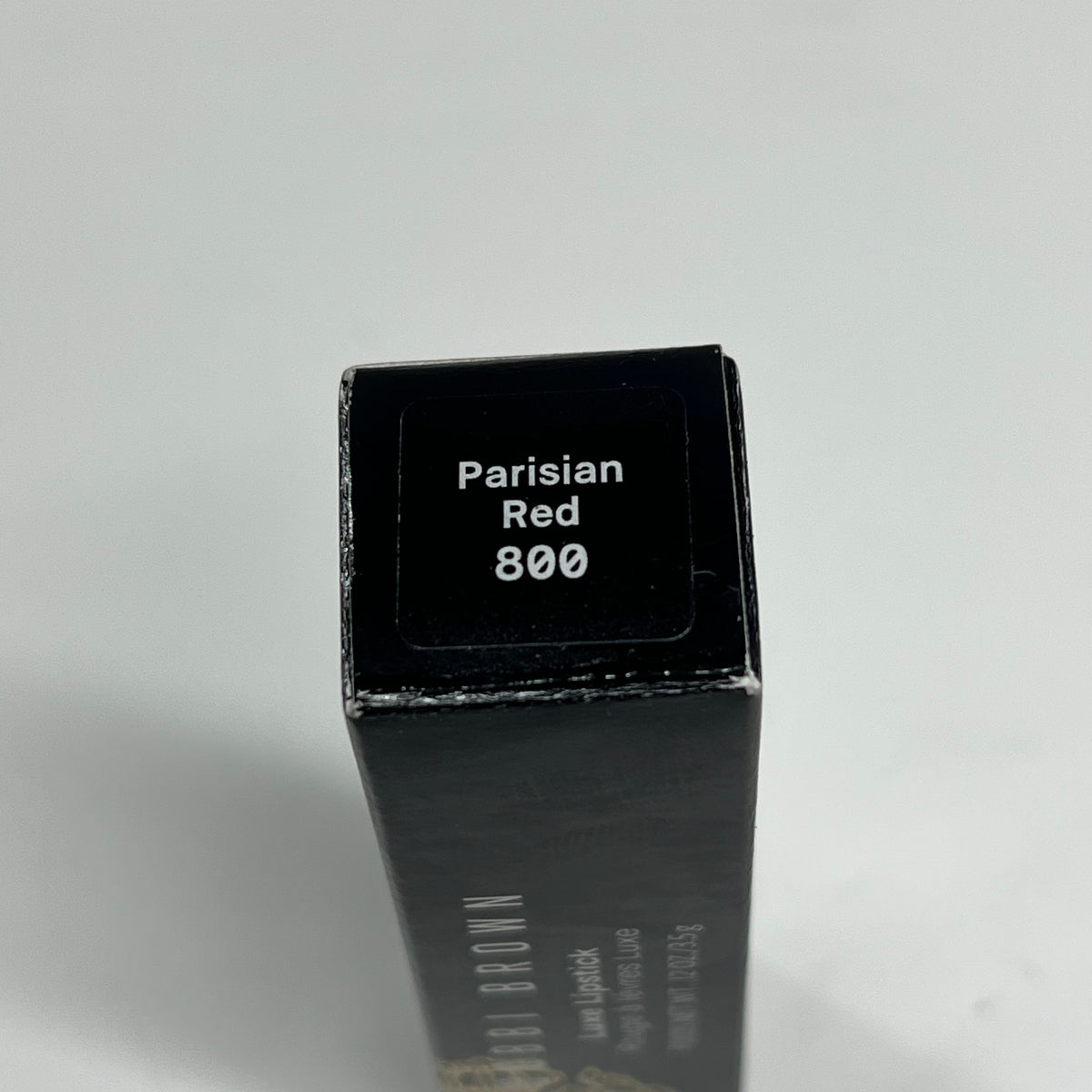 BOBBIE BROWN  Luxe Lipstick Hydrating & Long Wearing 12oz Parisian Red
