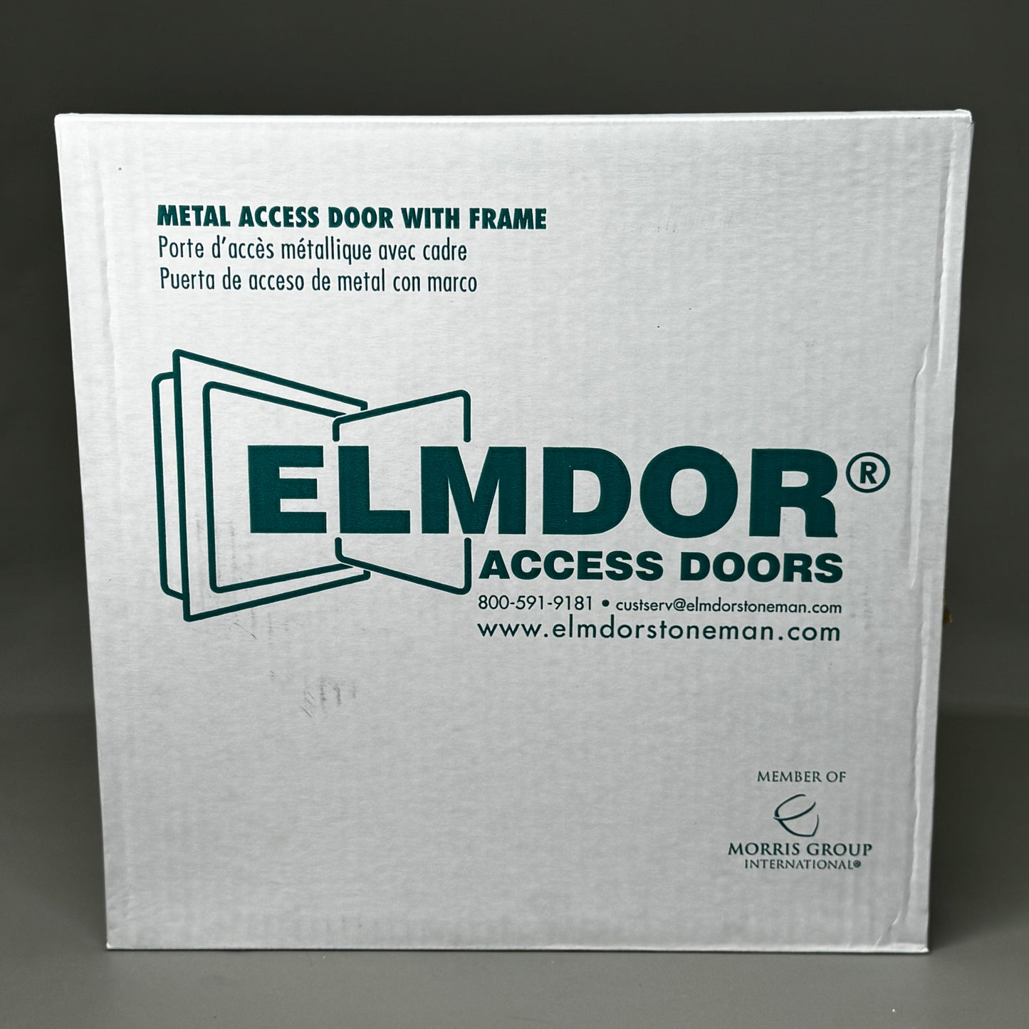 ELMDOR Dry Wall Metal Access Door Prime Coat w/ Cylinder Lock DW14X14PC-CL