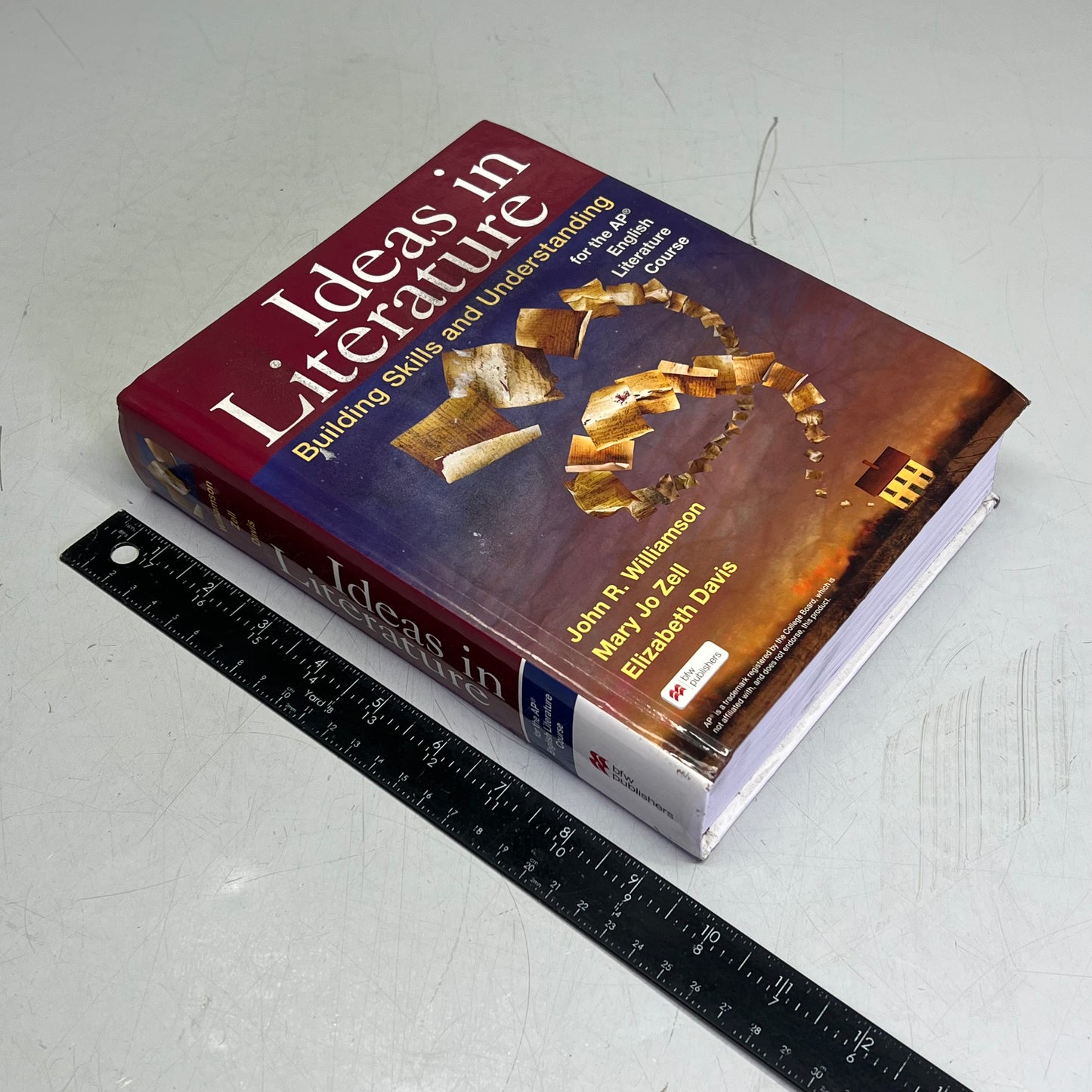 IDEAS IN LITERATURE AP English Literature Course Hardback Book 1st Ed (As-is)