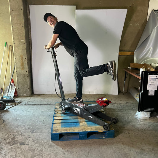 GRAY Trolley Air/Hydraulic Floor Jack FSJ-120 12000 Capacity (New Other)