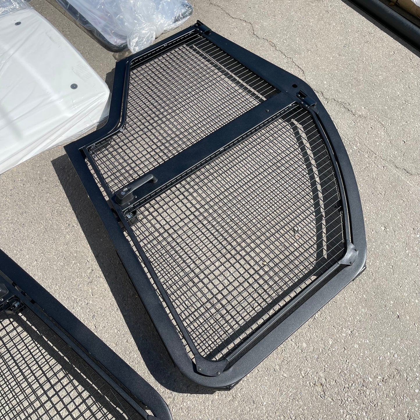 CURTIS INDUSTRIES Club Car Carryall Range Cab Kit Black 47587415002