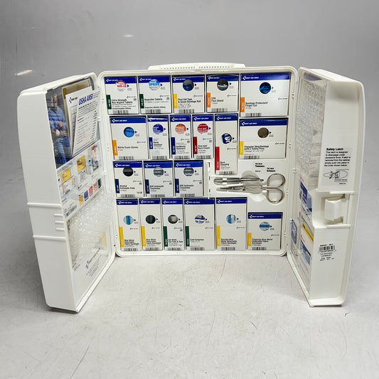 FC SAFETY First Aid Cabinet Smart Compliance Food & Meds 90659-021 BB 03/27