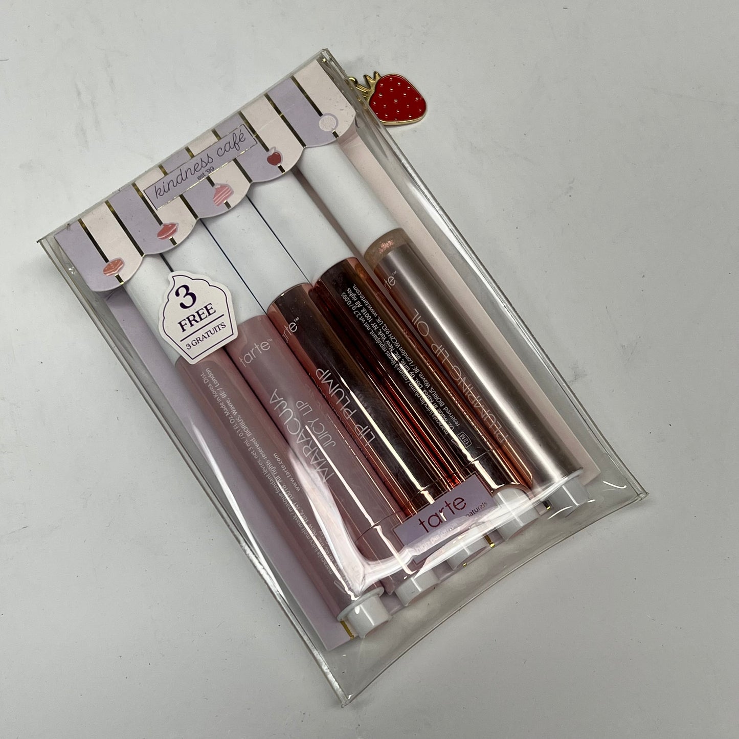 TARTE (SET OF 5) Kindness Cafe Lip Gloss Set Naturals/Shimmer FG15845-UN