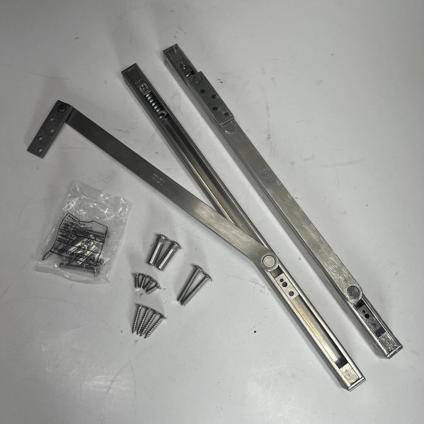 ARCHITECTURAL BUILDERS (2 PACK) Abh Surface Mount Overhead Stop Sat|in SS 9024RA