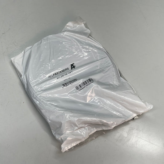 ALL FASTENERS  (10 PACK) Eyelet Cables 90° 3/8" 1/8" 250 Lb X 10' 6CL250-NE-10FT