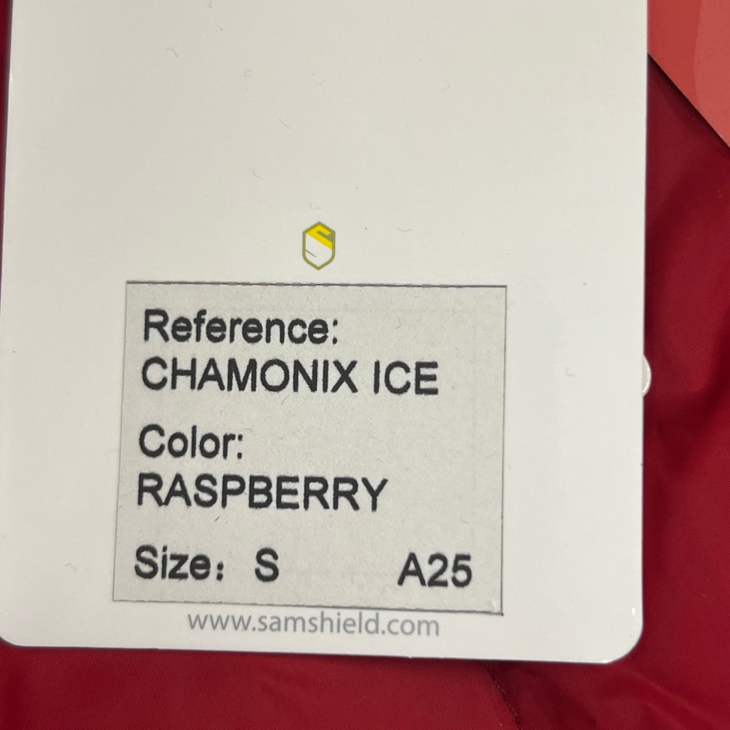 SAMSHIELD Chamonix Ice Equestrian Sleeveless Winter Jacket Women's Sz S Raspberry Red