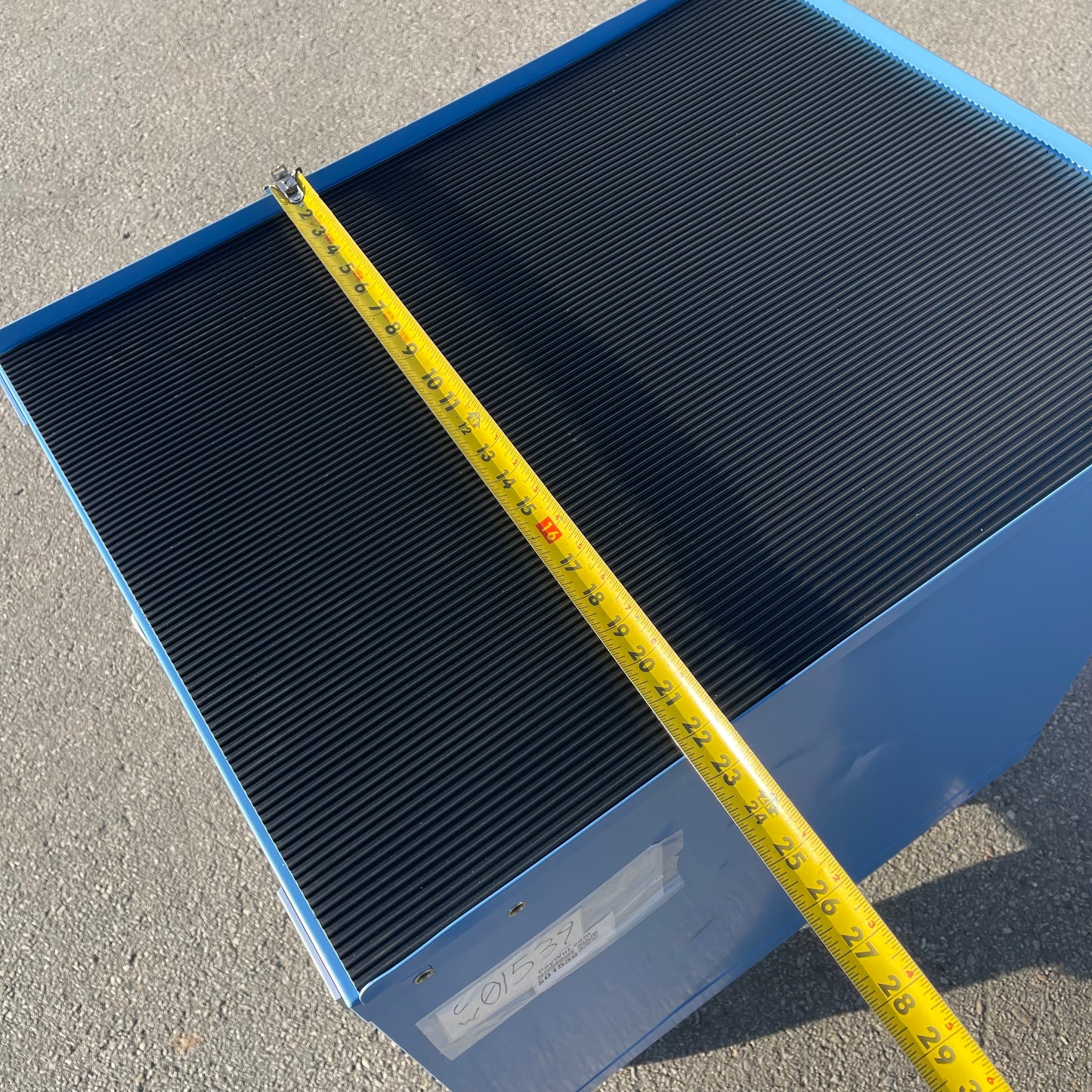 Z@ LISTA Mobile Drawer Cabinet 37”x29”x22” Blue XSMP0600-0501M