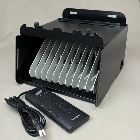 KENSINGTON Universal AC Charge Station Cabinet for 12 Tablets or Notebooks K62878NA