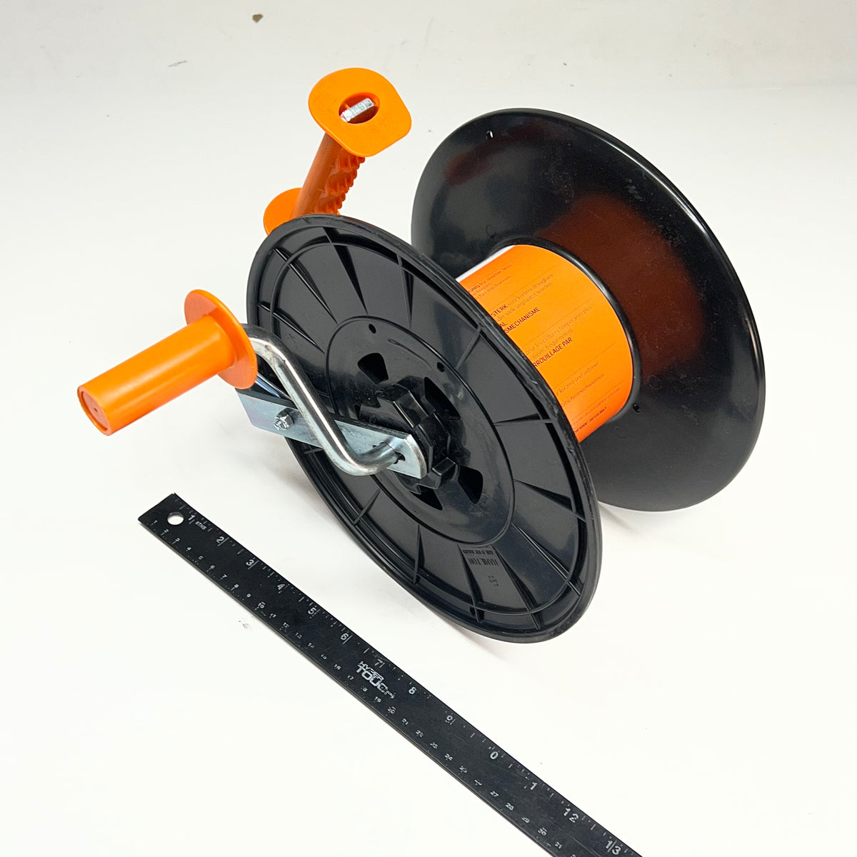 GALLAGHER  Economy Reel Strong & Durable Holds 1,640' Orange/Black G61600