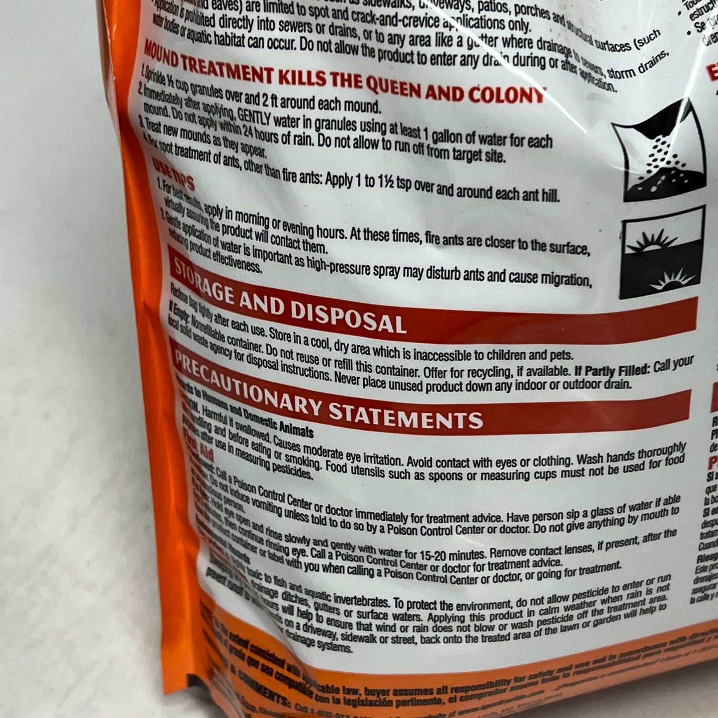 ZA@ SPECTRACIDE (3 PACK) Fire Ant Shield Mound Destroyer Granules 3.5lb HG-96470