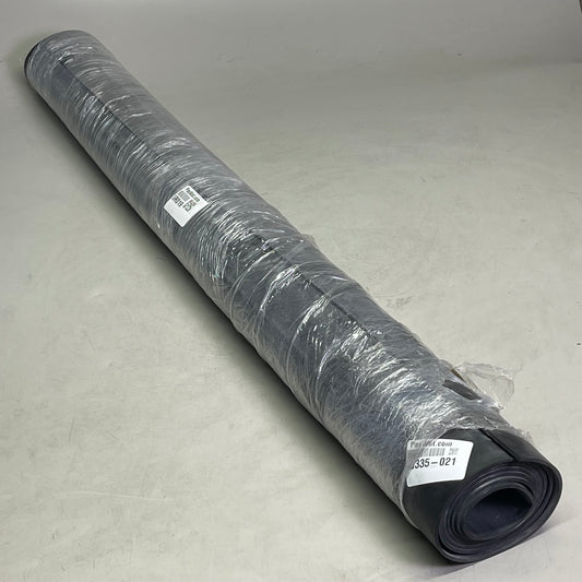BRP MANUFACTURING Military Grade Neoprene Sheet Rubber (1149) 48" x 48" x 1/8" Black 1S775-0125-484