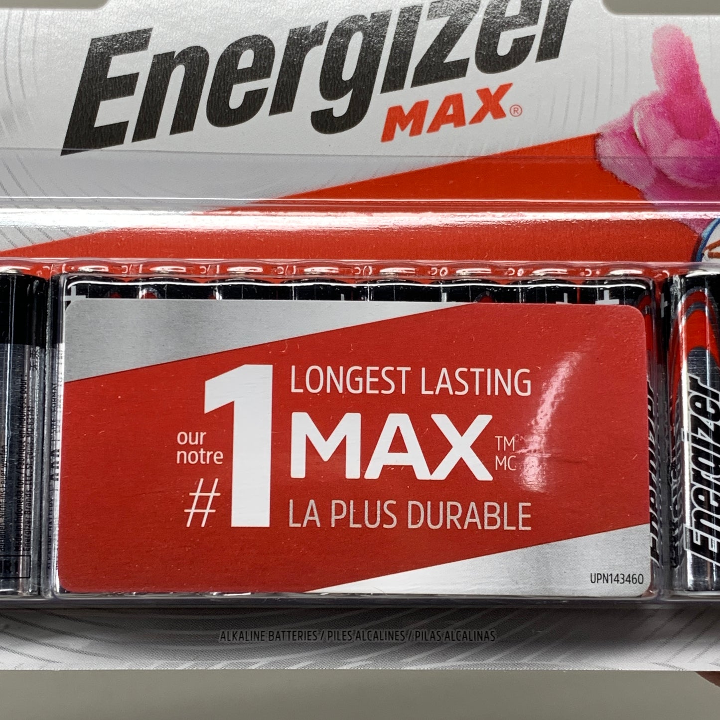 ENERGIZER MAX (3 PACK) AAA Alkaline Batteries 16 Pack (48 Batteries Total) E92LP-16