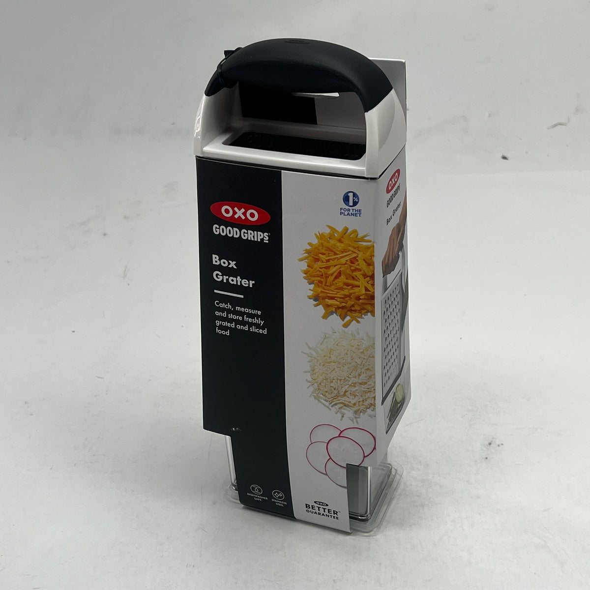 OXO Good Grips Box Grater Stainless Steel W/ Container 12"x12"x5" 1057961