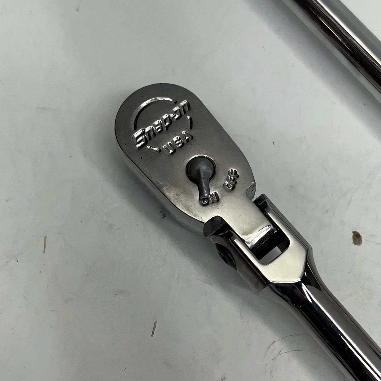 SNAP ON Soft Grip Flex Head Ratchet Set 4 Pc - 3/8" Drive 204RT04FR (As-Is)