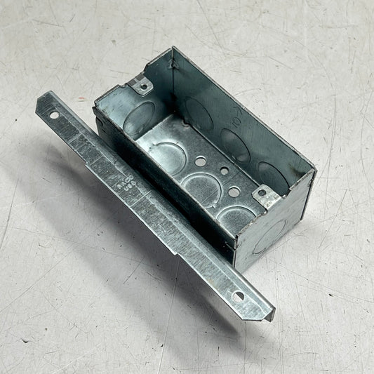 HUBBEL RACO Handy Box Pre-galvanized Steel 2-1/8" Deep - 4"x2" Silver 671