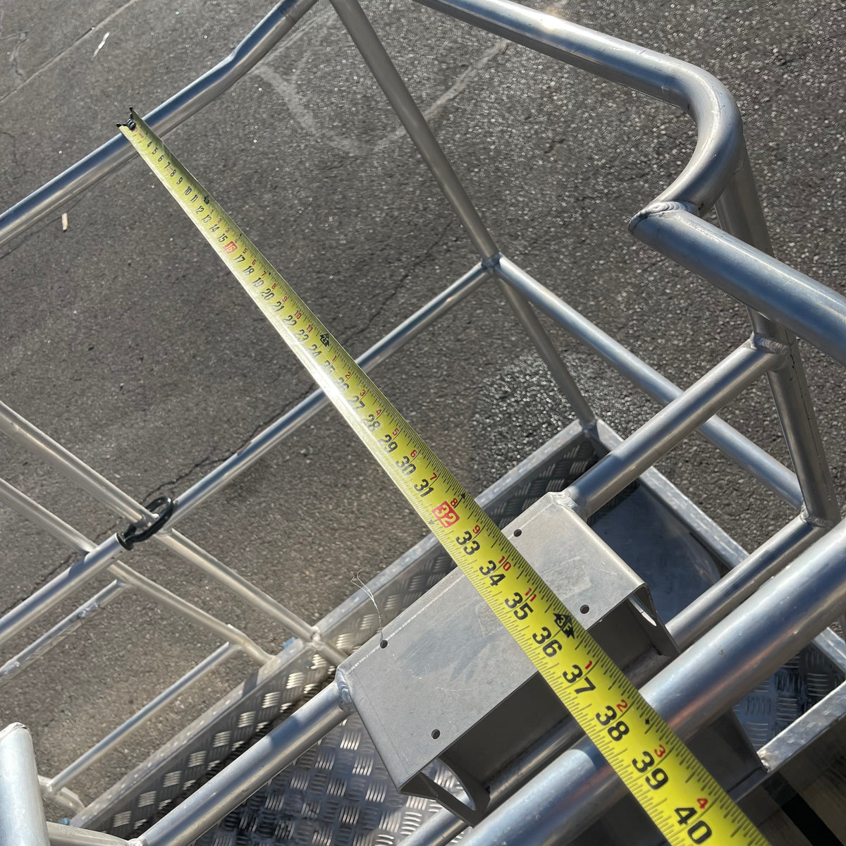 UNBRANDED Replacement Boom Lift Platform Basket 57"x43"x39" Aluminum