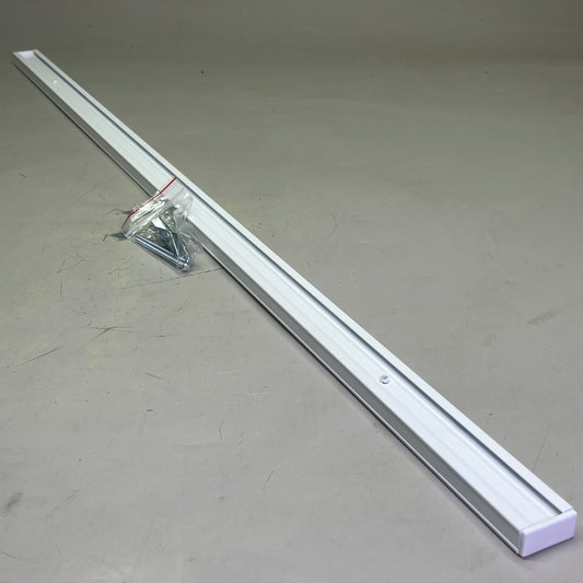 LEVITON Single Circuit Track Lighting Sz  4’, White Finish LT4P