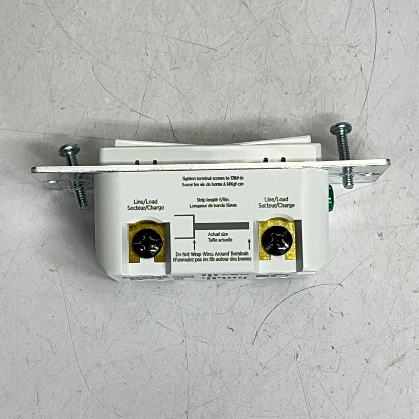 JASCO PRO Z-wave Plus in Wall Smart Switch 15 A 125V 60HZ White 76596