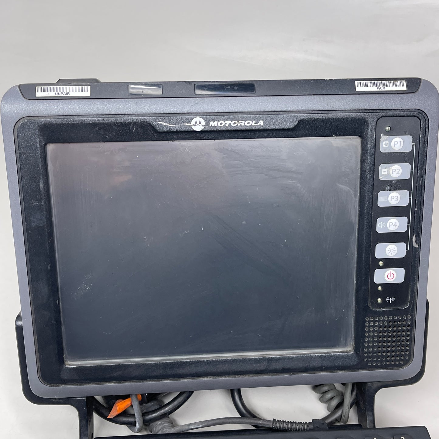 ZA@ MOTOROLA Vehicle Mobile Computer Terminal VC70N0 w/ Accessories (Powers On)