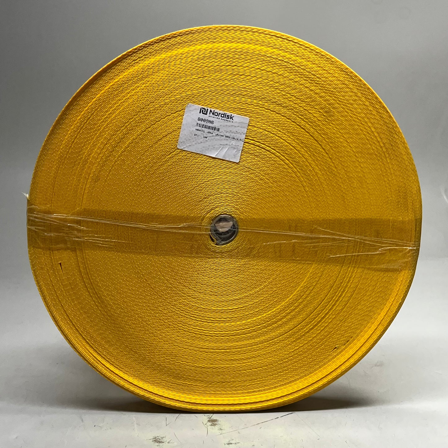 NORDISK Yellow Webbing 100 ft x 2"W Roll Yellow 800986