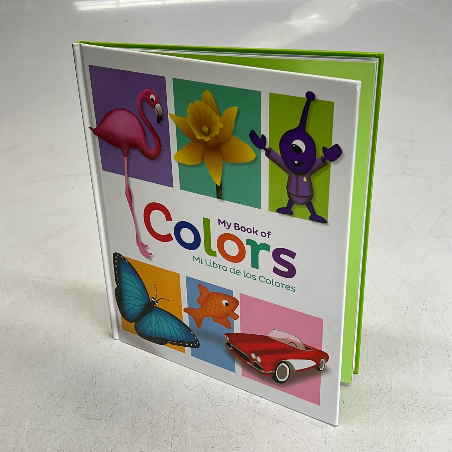 MY BOOKS OF COLORS, NUMBERS, SHAPES & WORDS Children's Hardback Bilingual Set