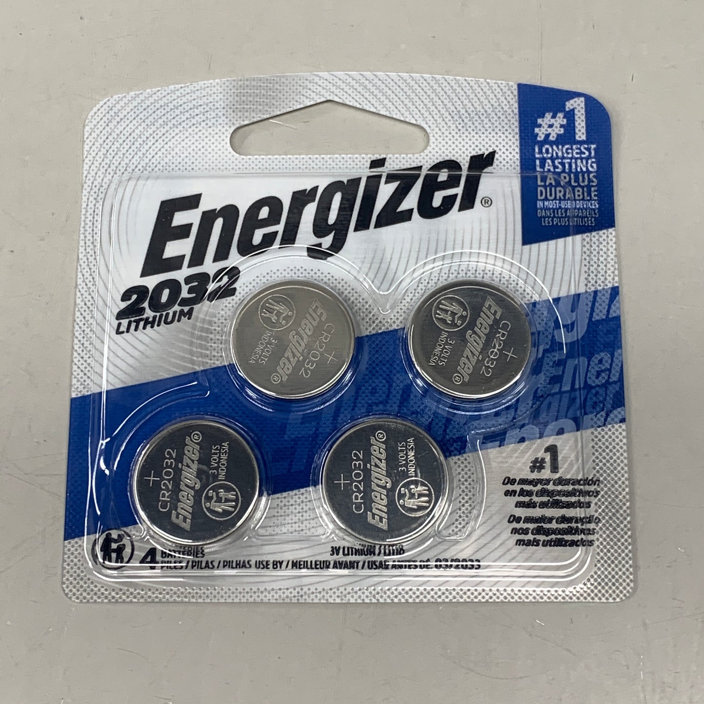 ENERGIZER (8 BATTERIES) 2032 Lithium Coin Battery for Key FOB 851179