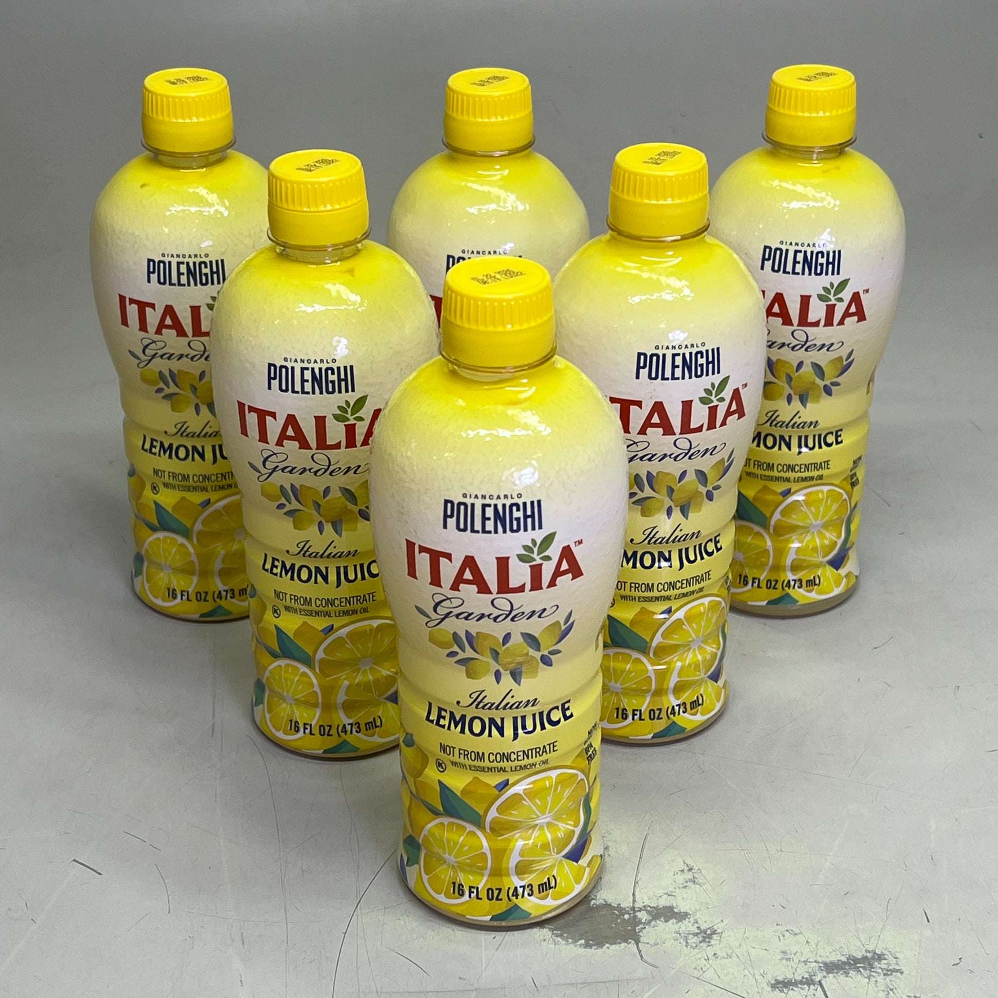 ZA@ ITALIA (6 PACK) Giancarlo Polenghi Garden Italian Lemon Juice