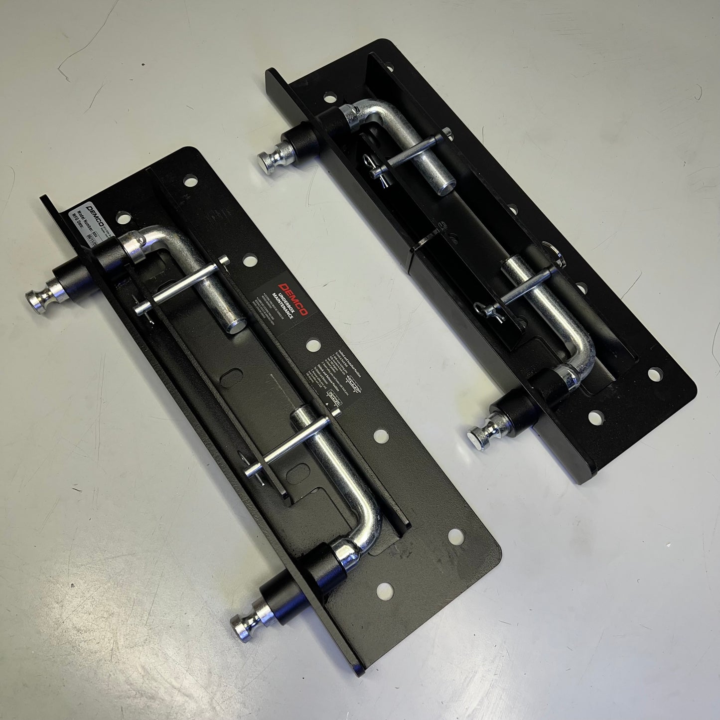 DEMCO Fifth Wheel UMS Adapter Plates Bolt-On Made In USA Black 6004