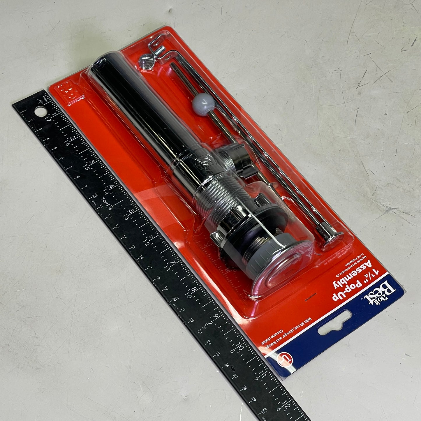 DO IT BEST Sink Pop-Up Assembly 1-1/4" Chrome-Plated DIB820-70 418738