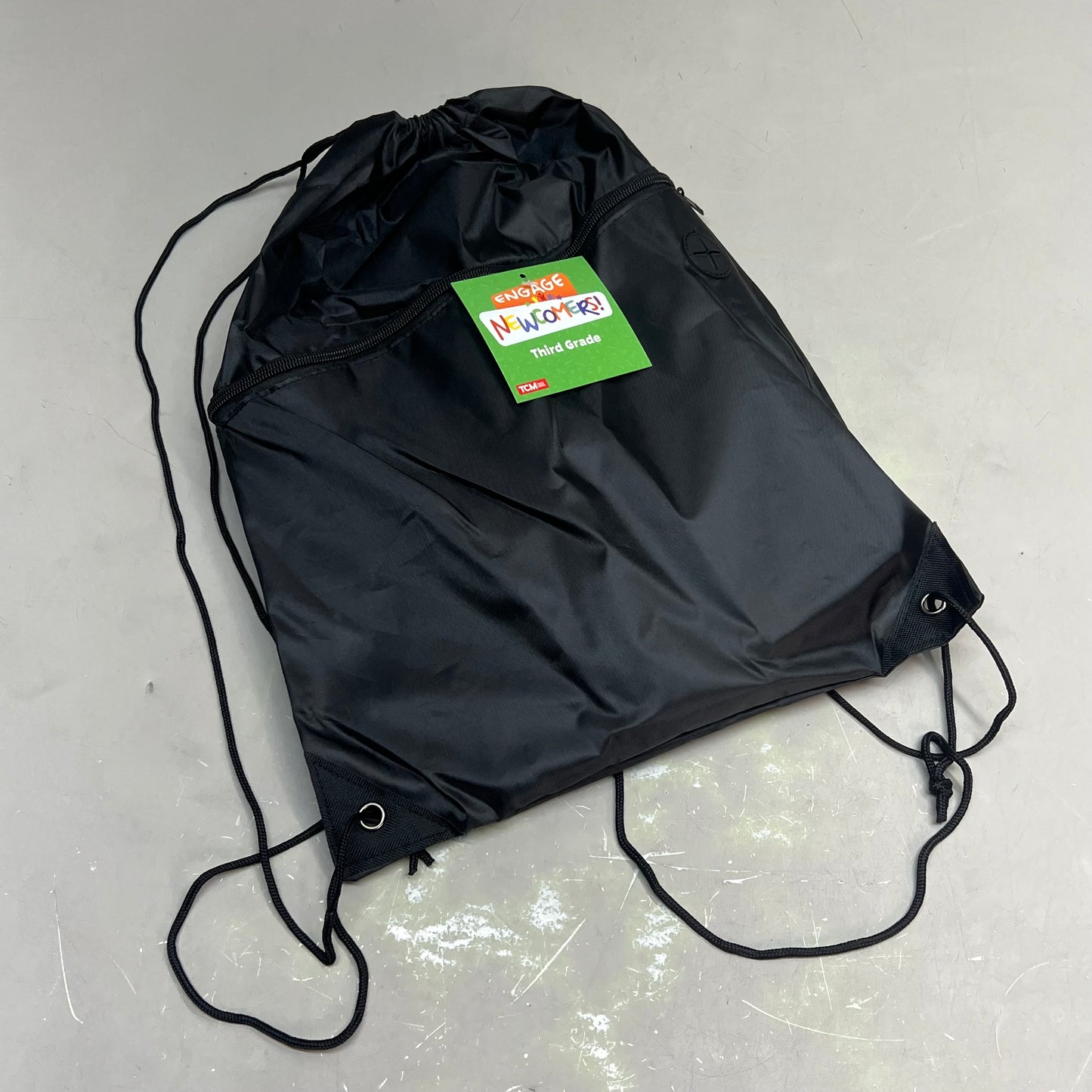 ZA@ TEACHER CREATED MATERIALS Engage Newcomers 3rd Grade Backpack Kit Black 156614