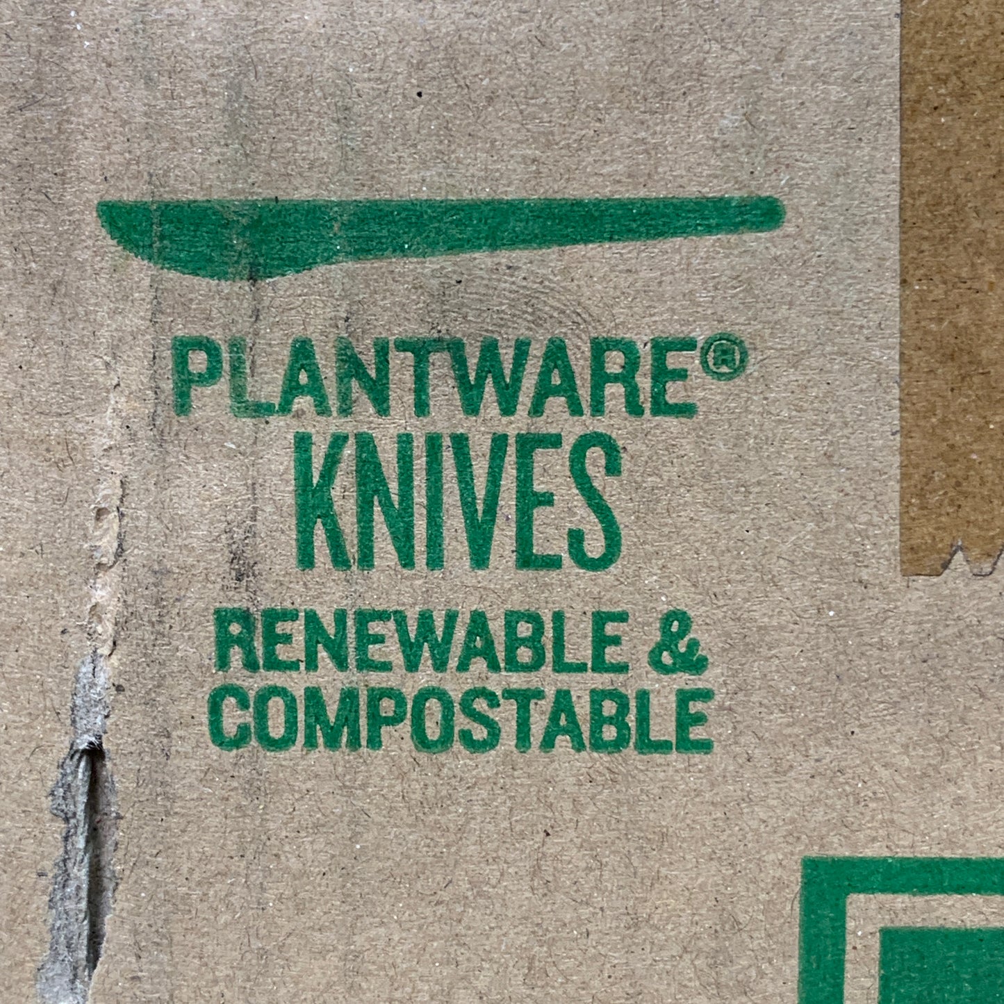 ECO-PRODUCTS 1000 PK! Plantware Renewable & Compostable Knives - 6" (New Other)