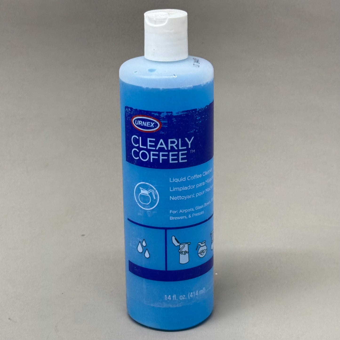 URNEX (NEW) Clearly Coffee Pot Cleaner 3 Pack