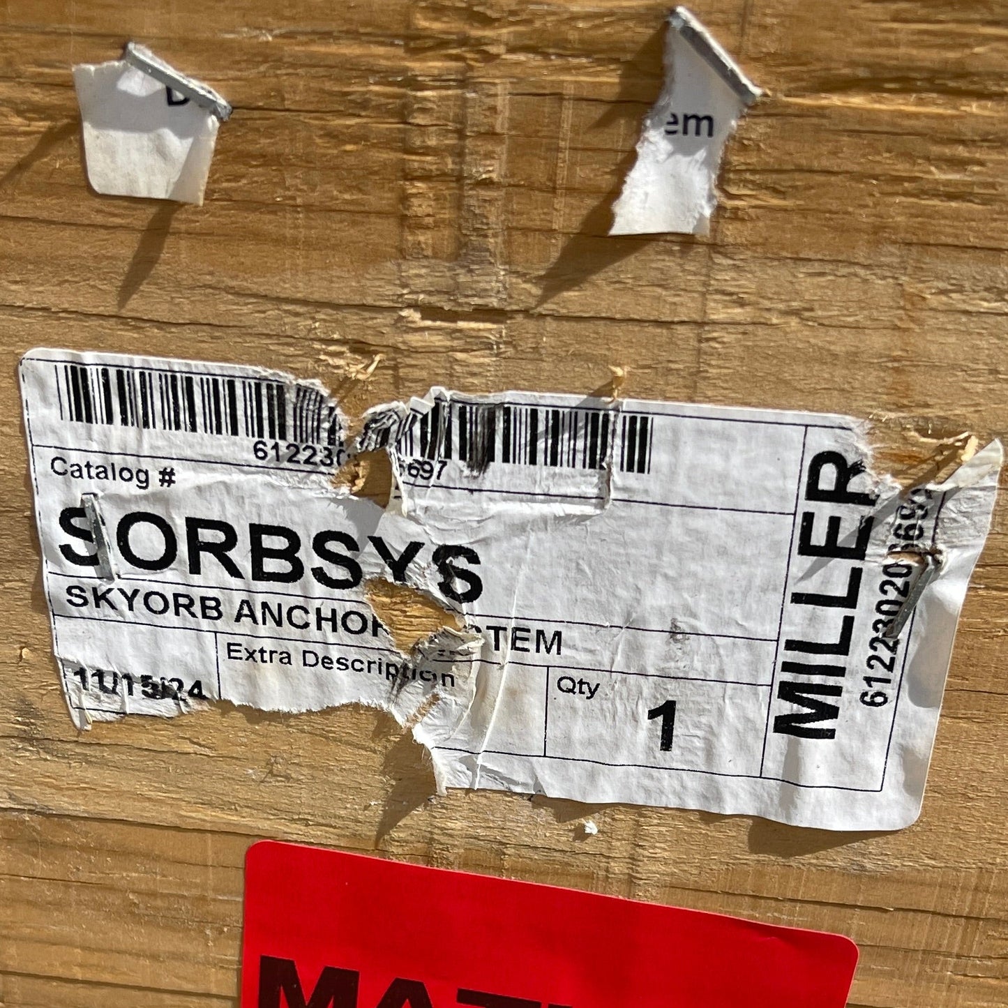 MILLER Overhead Rotational Boom Anchor System 14'-20' Telescoping Yellow SORBSYS by Honeywell