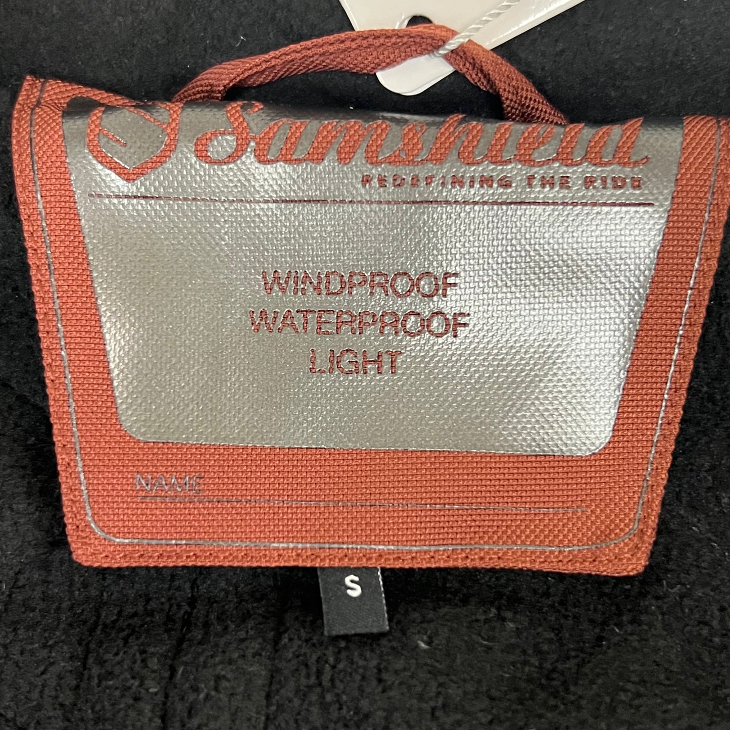 SAMSHIELD Lina Equestrian Winter Rain Coat Waterproof Women's Sz S Chestnut