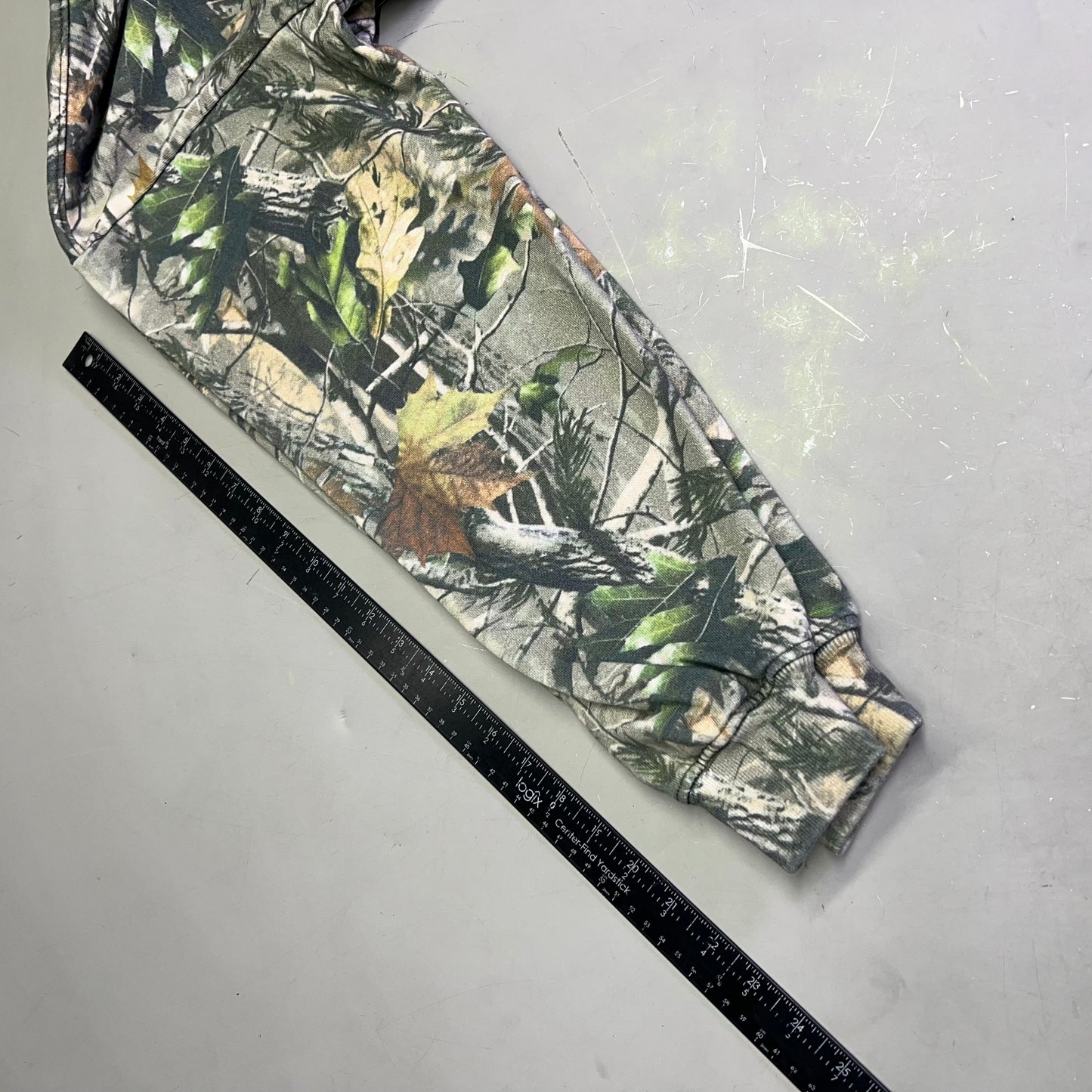 COTTON COLLECTIVE Special Hoodie 100% Cotton Fleece Unisex Sz M Camo Pattern