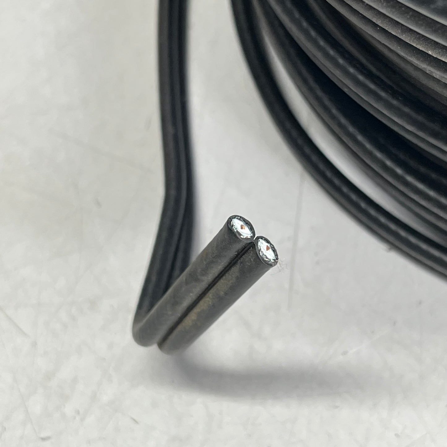 T-CABLE TRONIX Dual Shielded Rg6 Coaxial Cable 500' Black RG6U-BLK-DUAL-500BC
