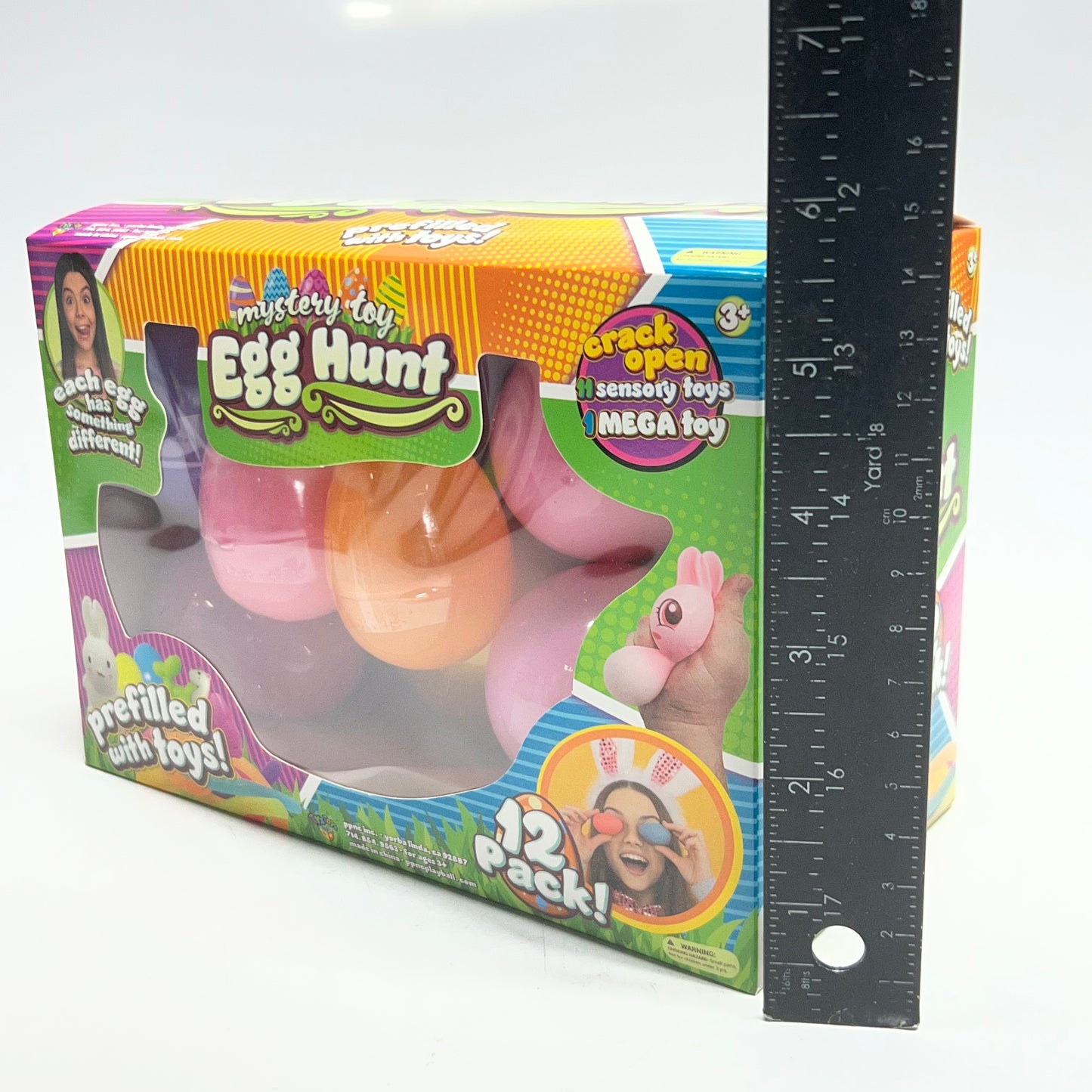 EGG HUNT (2 PACK of 12 Toys Easter) Mystery Toy Easter 12 Pack Various 20244-5