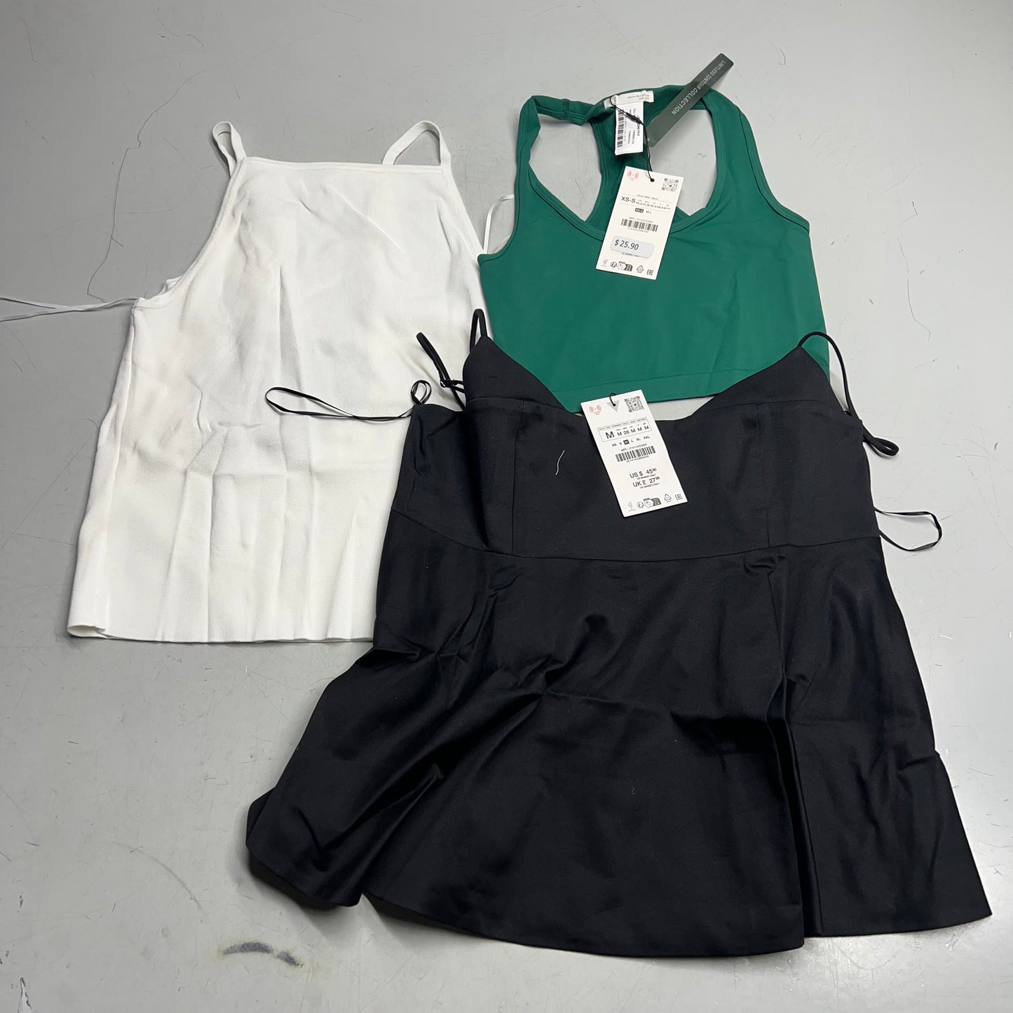 ZA@ ZARA Lot of Assorted Clothing, Jackets, Tops & Dress Women's Sz XL/L/M/S Multicolor