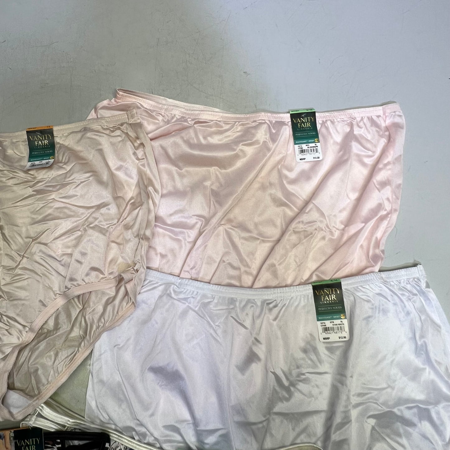 ZA@ VANITIY FAIR Lot Of Assorted Style Underwear Women's Variety of Sz Multicolor