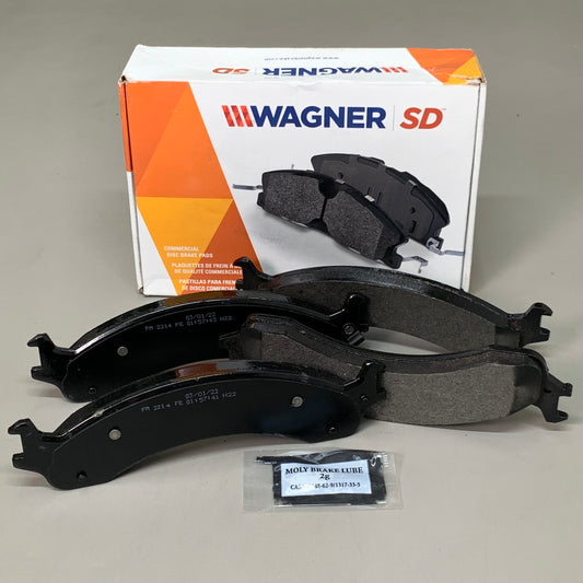 WAGNER SD Disc Brake Pad 9" x 2" Black SX859