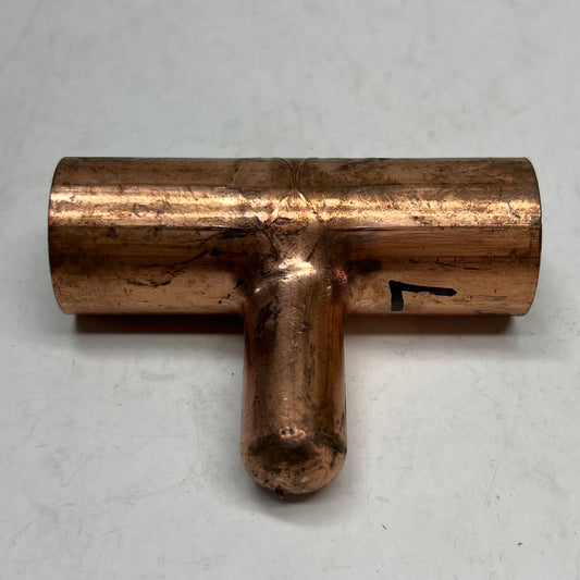 Copper Reducing Tee Sz 1.2"D x 3"L