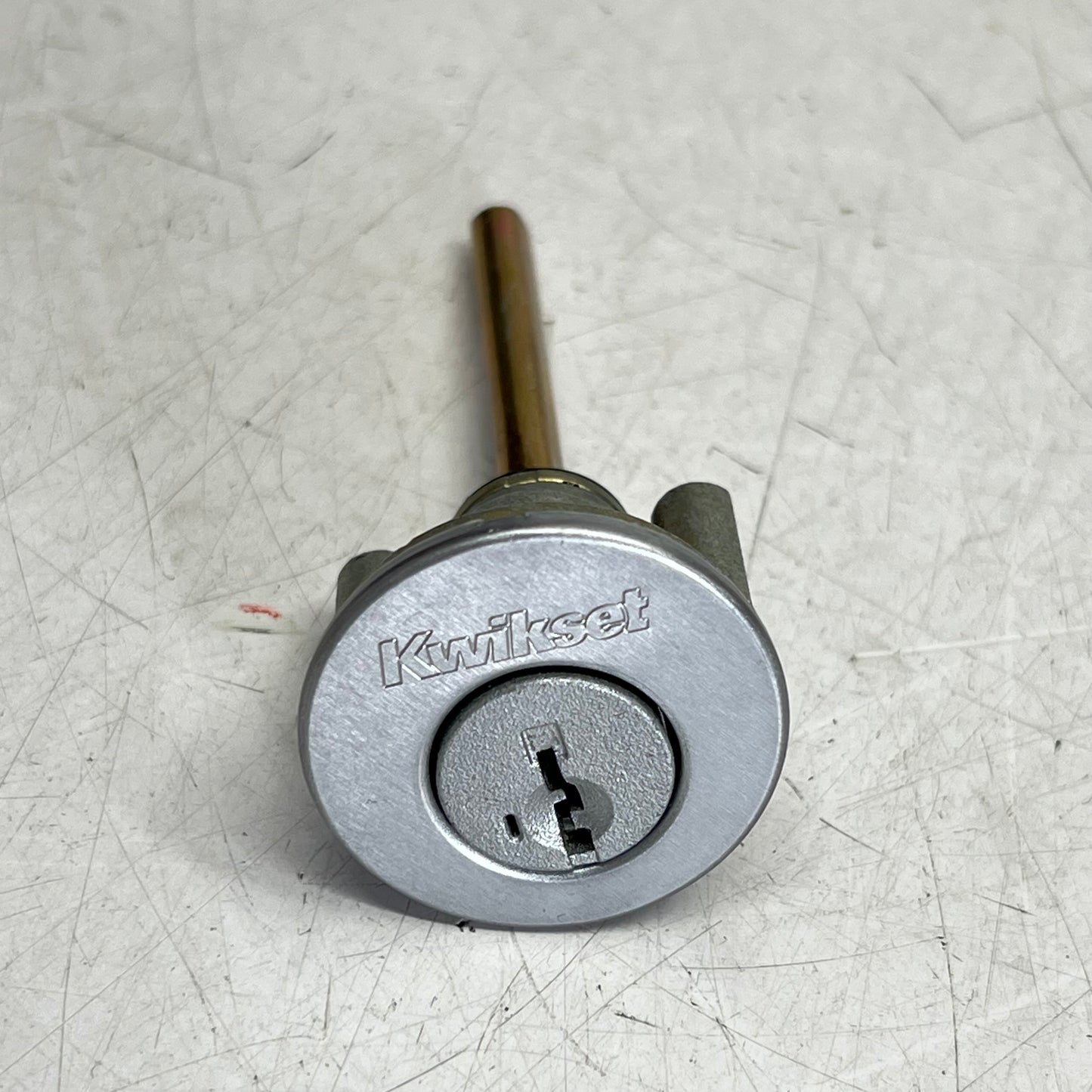 KWIKSET Single Cylinder Deadbolt W/ Smart Key Security Satin Chrome 96600-870