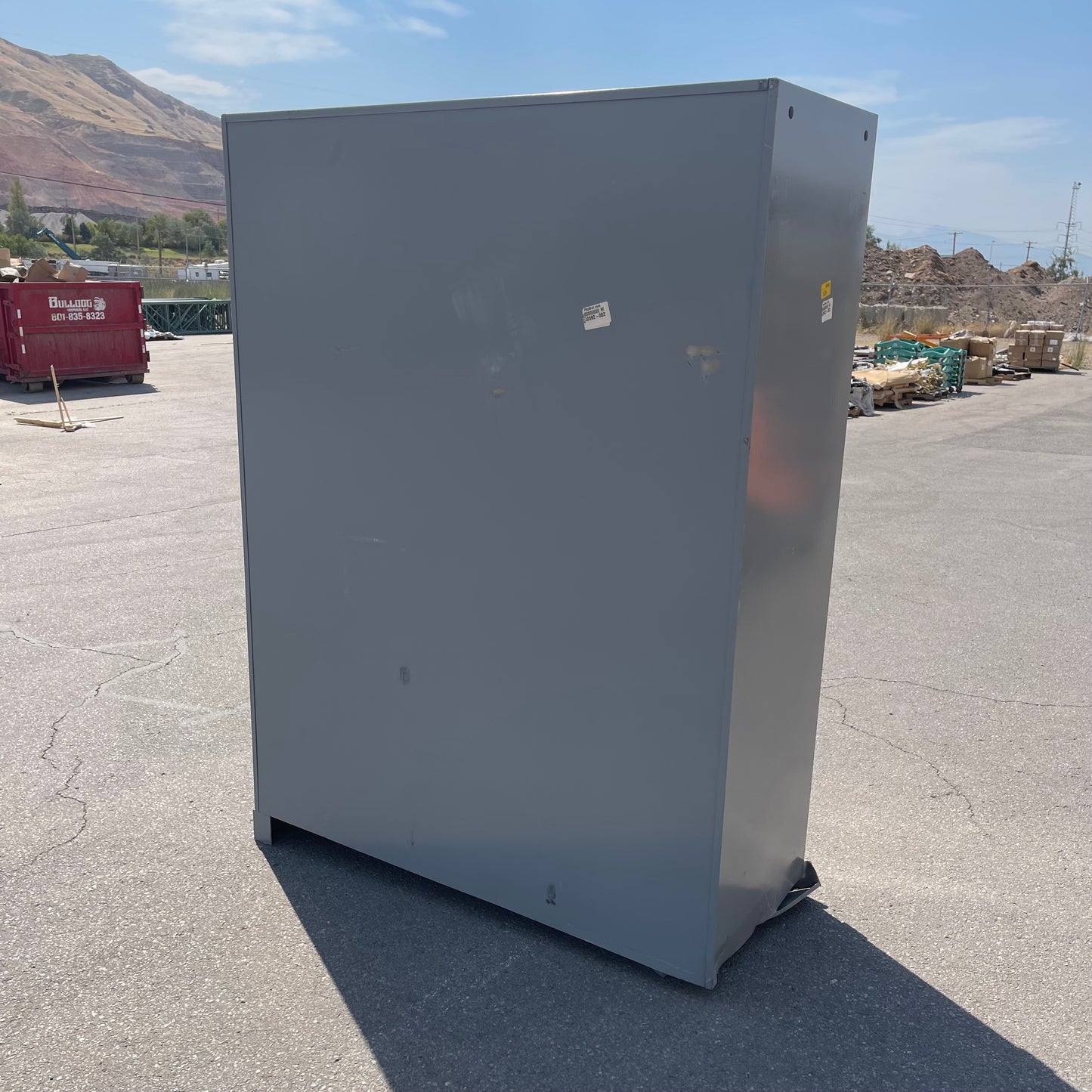 ZA@ Pallet of LYON Heavy-duty Storage Cabinet 82”x60”x24” Dove Grey DD1149 (AS-IS)