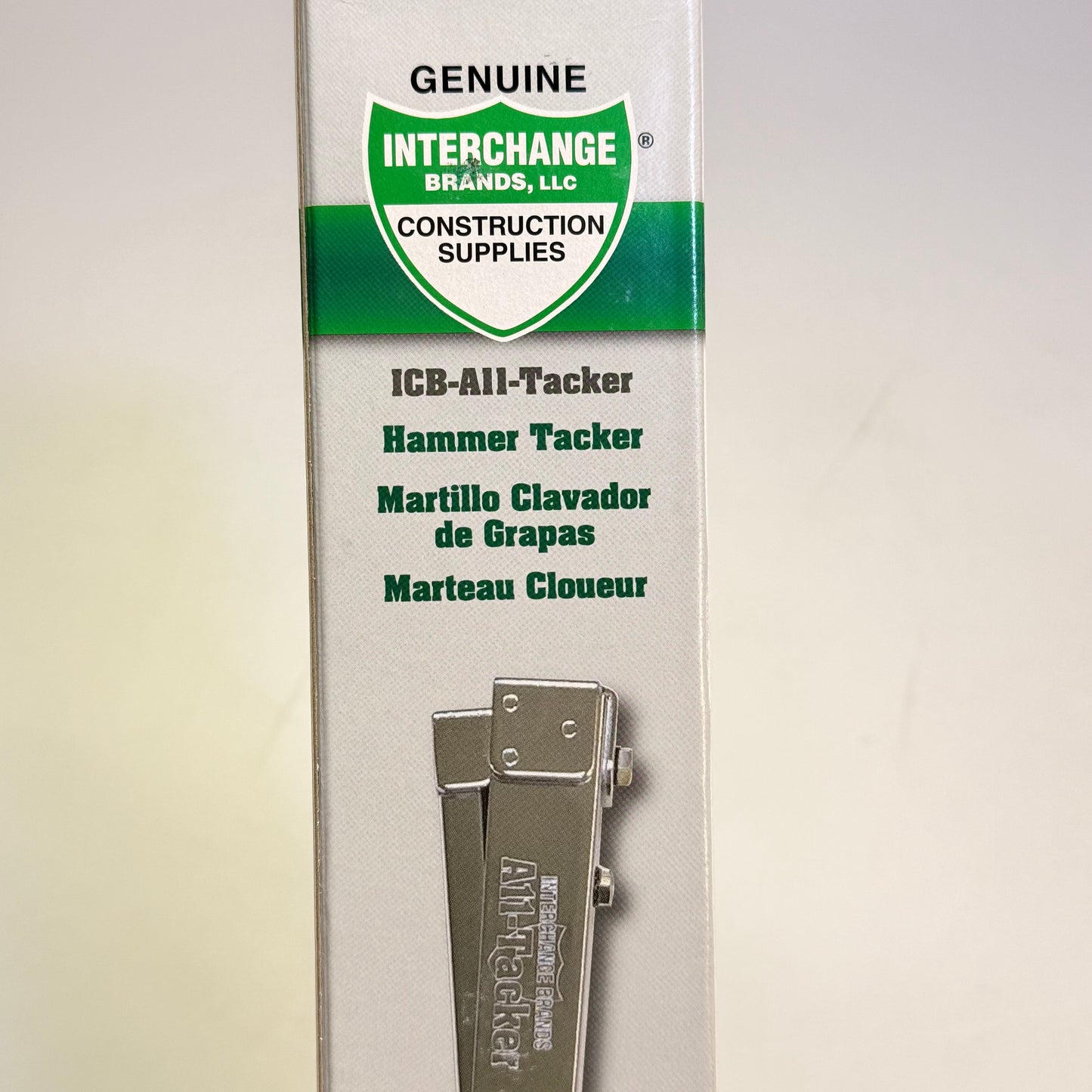 INTERCHANGE BRANDS Hammer Tacker ICB-A11 168 Staples Capacity Green 64210