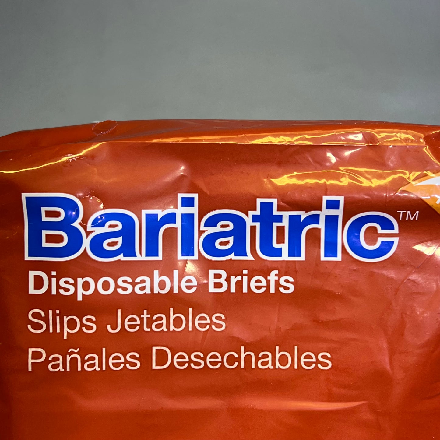 TRANQUILITY (4 PACK, 8 EACH) Bariatric Disposable Briefs Unisex 3XL White