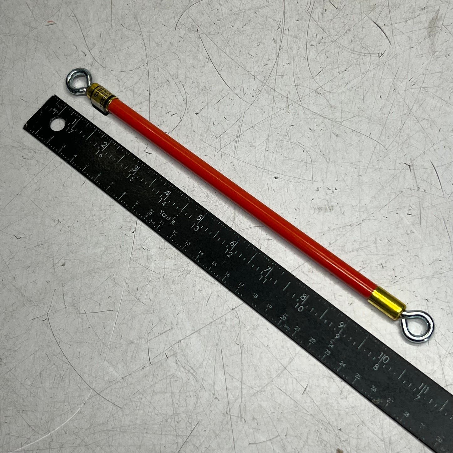 JAMESON 7.5" Pruner Rope Insulator, Orange PRI-7.5