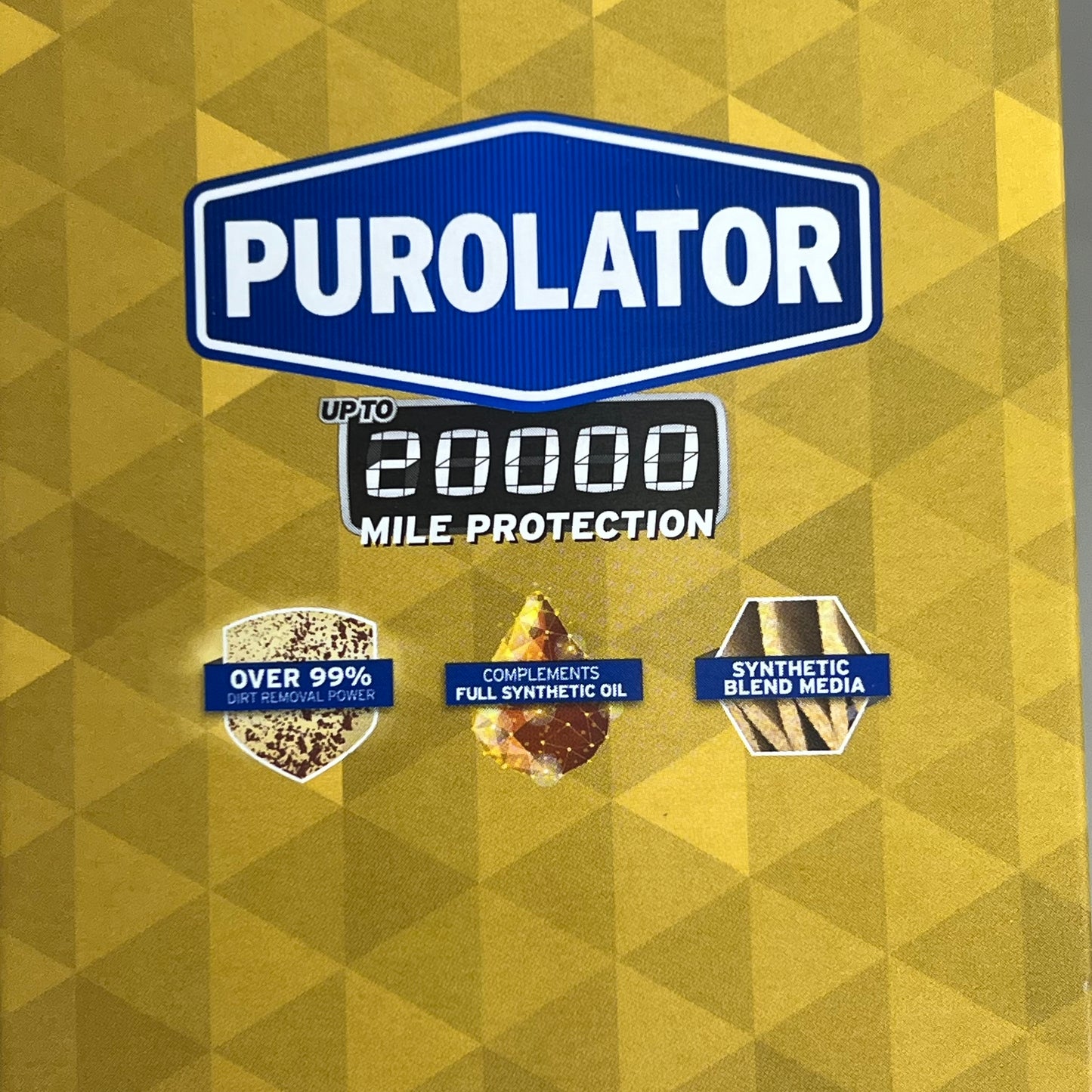 PUROLATOR Advanced Filtration Technology 20K Oil Filter Maximum Protection LX11955