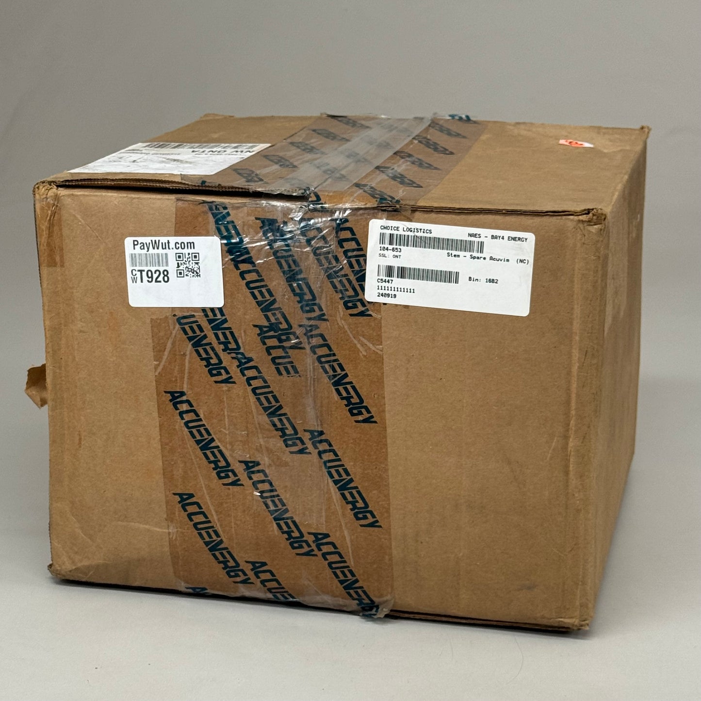 ACCUENERGY AcuPanel Pre-Wired Panel Encl. for the Acuvim II 9104X-P3-WEB-PUSH