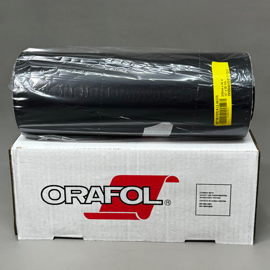 ORAFOL 651 Permanent Vinyl IntermediateCal 15"X50Yds Black 651TM-070